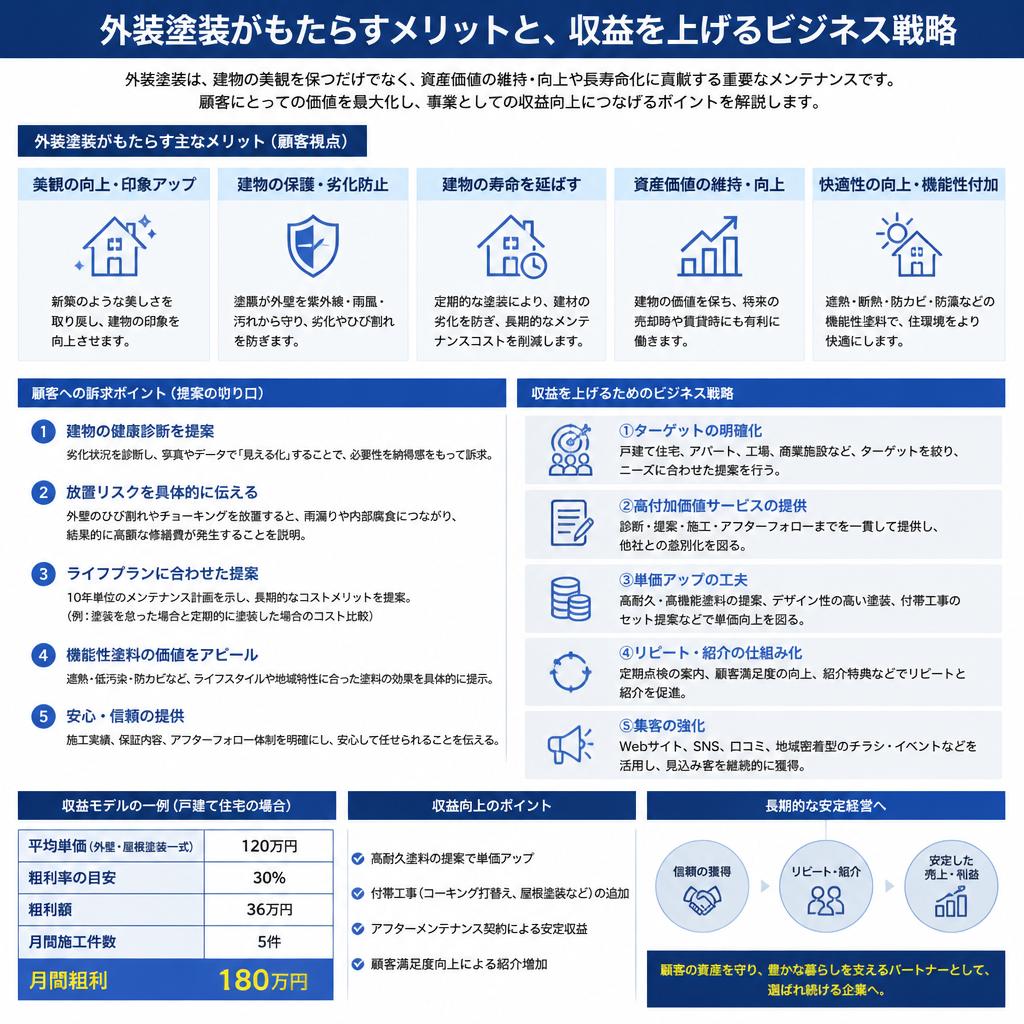 2. 外壁塗装の魅力