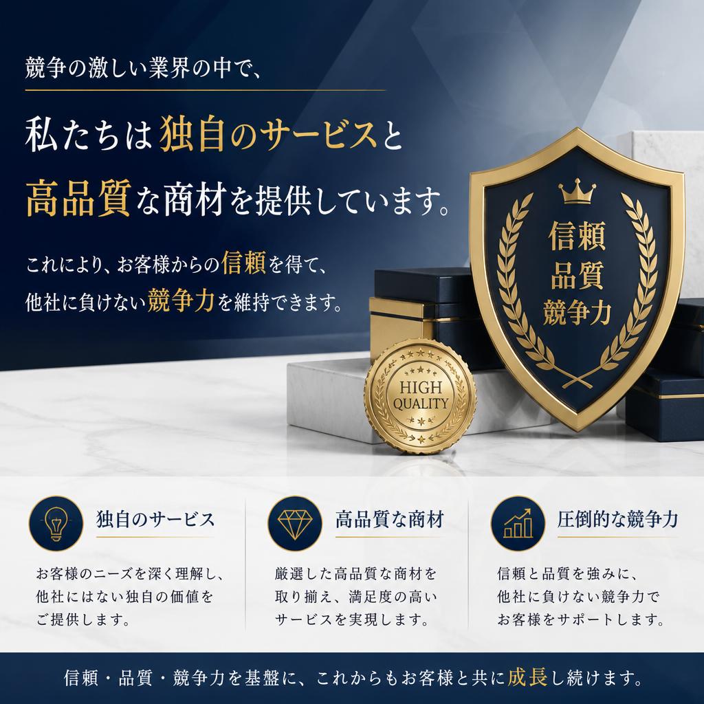 他社との違いを生む差別化戦略
