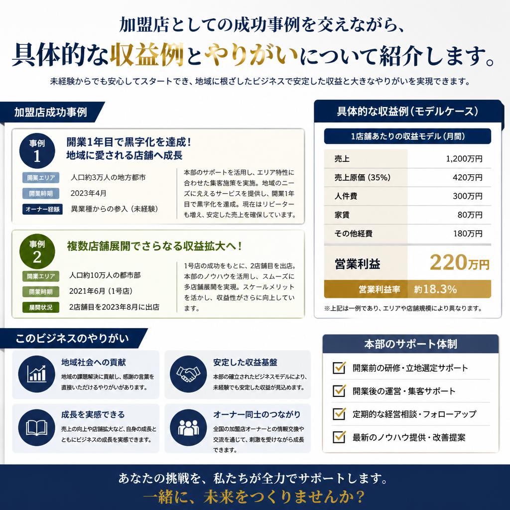 高収益を実現する理由